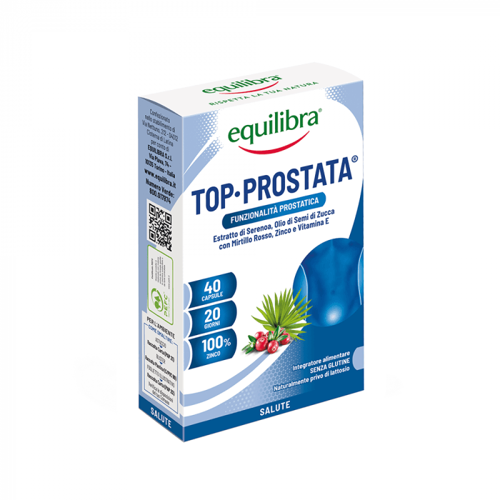 EQUILIBRA TOP PROSTATA, 40 kapsulių