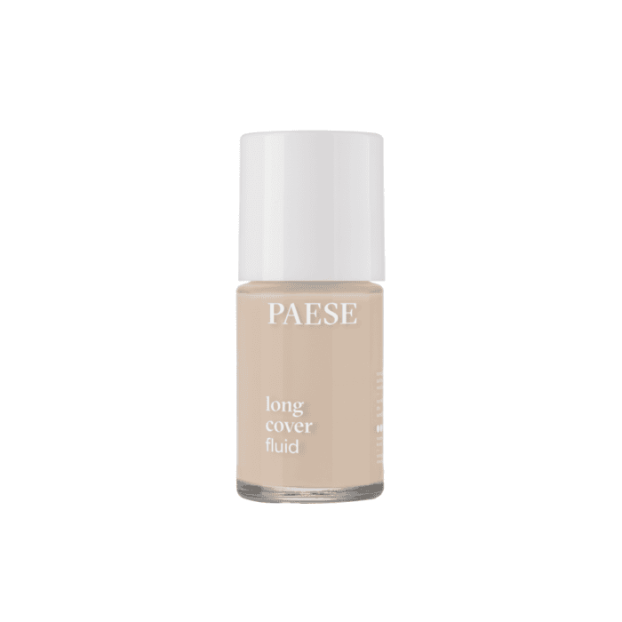 PAESE kreminė pudra LONG COVER FLUID, 0.5 IVORY, 30 ml
