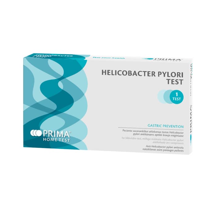 PRIMA savikontrolės testas, skirtas Helicobacter pylori antikūnams aptikti, 1 vnt.