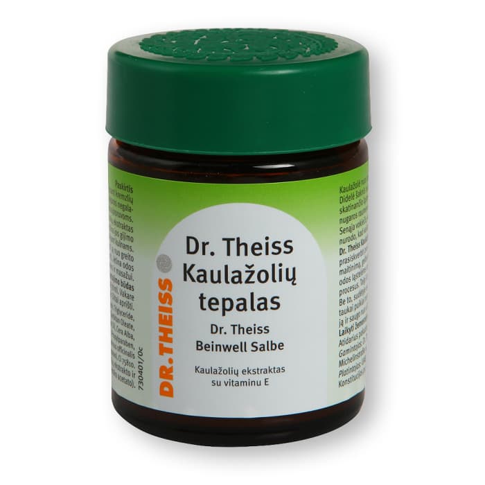 DR. THEISS kaulažolių tepalas su vitaminu E, 50 g