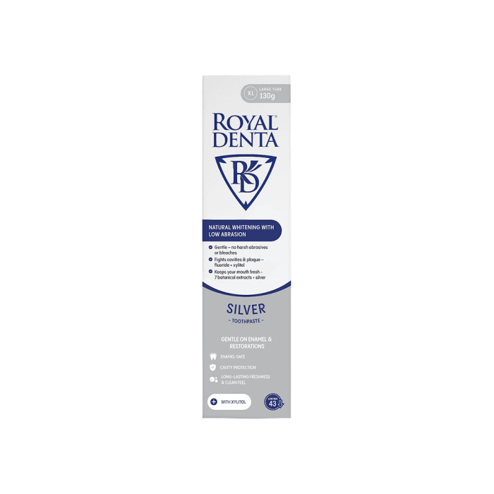 ROYAL DENTA dantų pasta su sidabru SILVER, 130 g-1