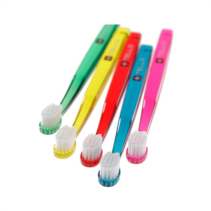TELLO vaikiškas dantų šepetėlis ULTRA SOFT, nuo 7 m., 1 vnt.-3