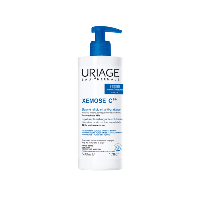 URIAGE aliejinis balzamas veidui ir kūnui XEMOSE C8+, 500 ml