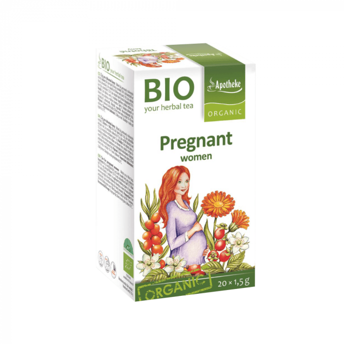 APOTHEKE BIO arbata nėščiosioms, LT-EKO-001, 20 vnt., 1.5 g