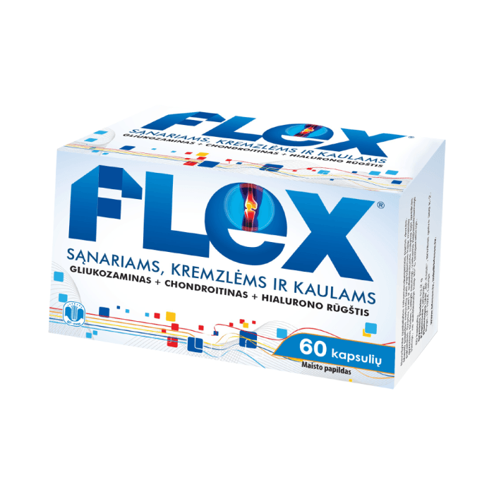 FLEX, 60 kapsulių