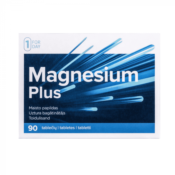 FORDAY MAGNESIUM PLUS, 90 tablečių-3