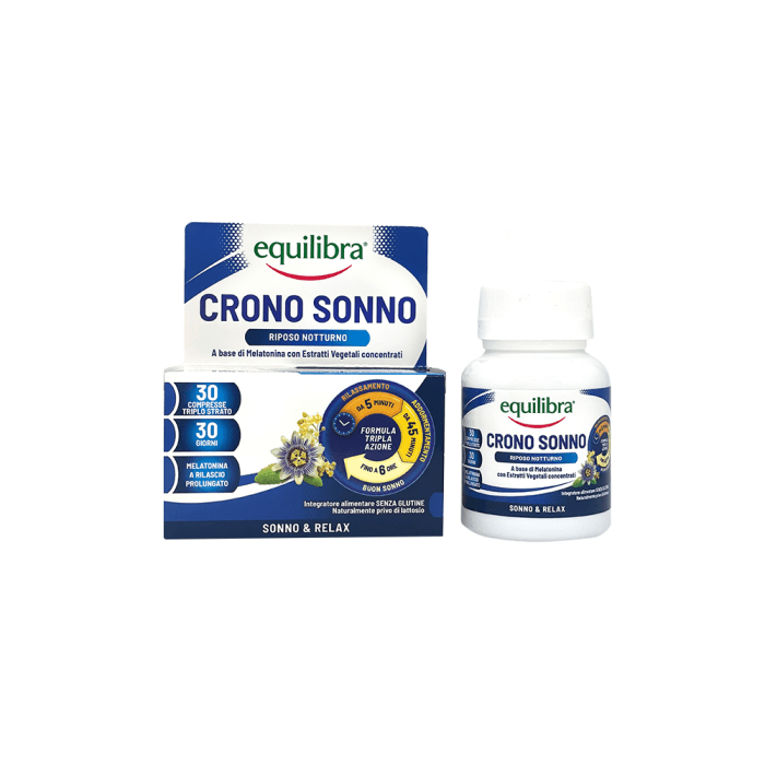 EQUILIBRA miegui ir atsipalaidavimui CRONO SONNO, 30 tablečių-1