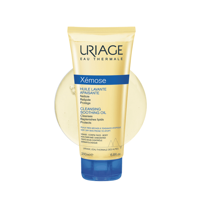 URIAGE aliejinis prausiklis XEMOSE HUILE, bekvapis, 200 ml-3