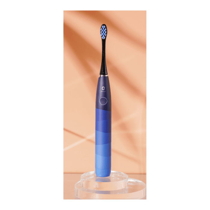 OCLEAN elektrinis dantų šepetėlis FLOW, mėlyna spalva, 1 vnt.-2