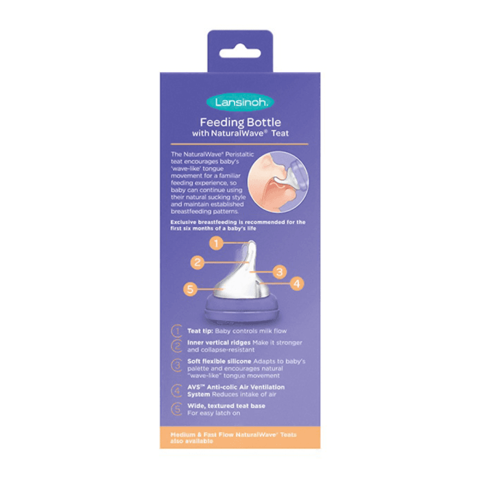 LANSINOH maitinimo buteliukas su žinduku, 160 ml-3