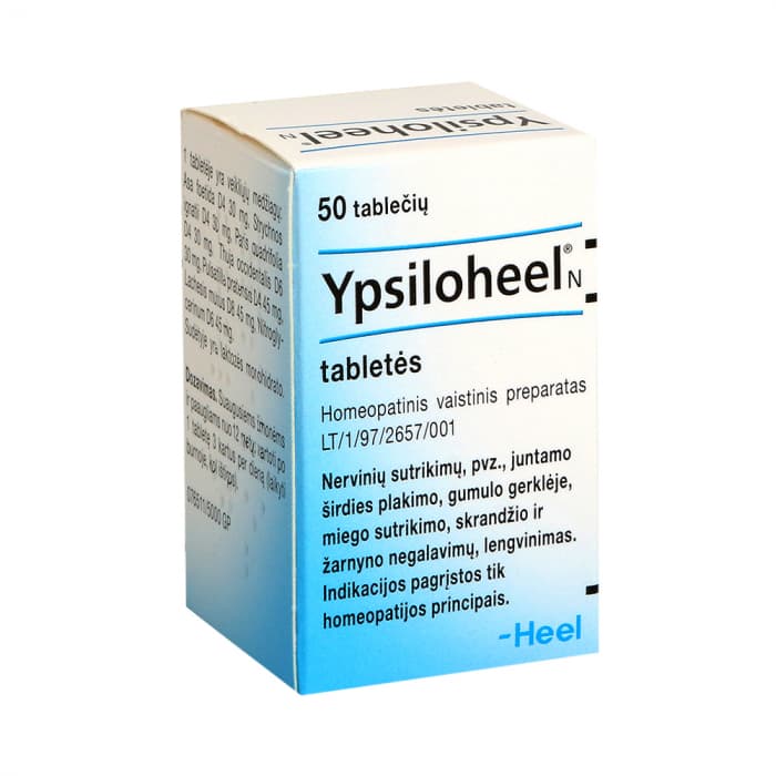 YPSILO-HEEL N, Tabletės, N50-2