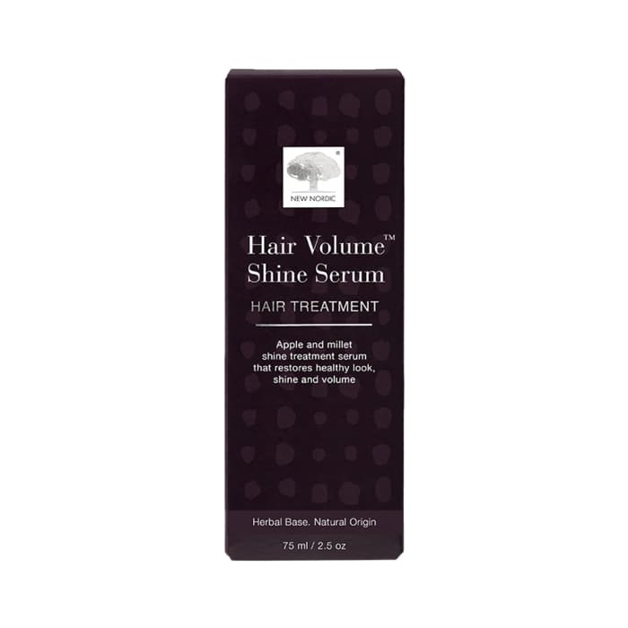 NEW NORDIC blizgesio ir apimties suteikiantis serumas HAIR VOLUME, 75 ml-5