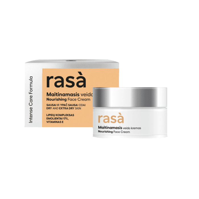 RASA maitinamasis veido kremas INTENSE CARE, 50 ml