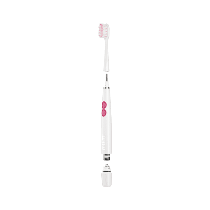 G.U.M. elektrinis dantų šepetėlis SONIC SENSITIVE, nuo 3 m., 1 vnt.-2