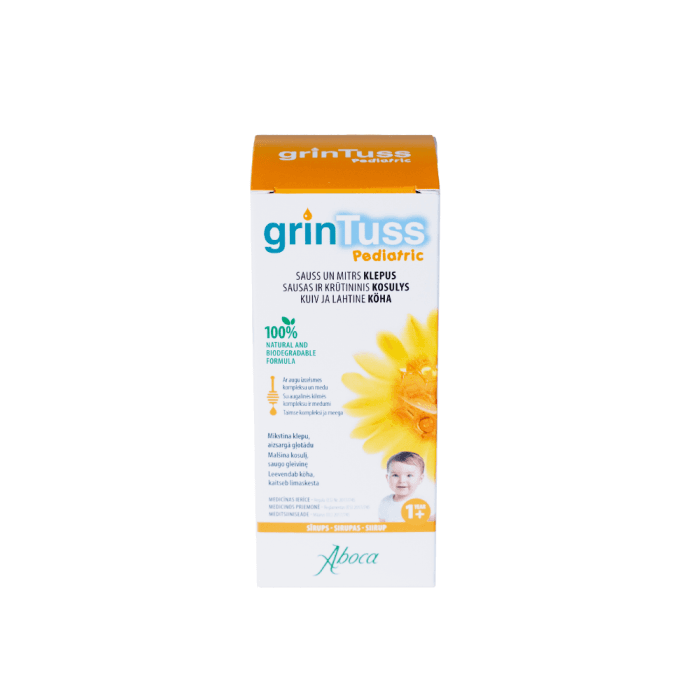 GRINTUSS sirupas PEDIATRIC, 180 g-2