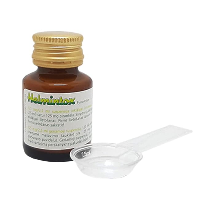 HELMINTOX, 5 % suspensija, 15 ml, geriamoji suspensija, N1-2