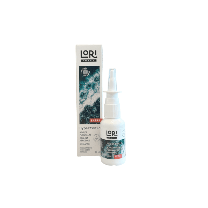 LORIMAR EXTRA jūros vandens nosies purškalas, nuo 1 mėn., 30 ml-2