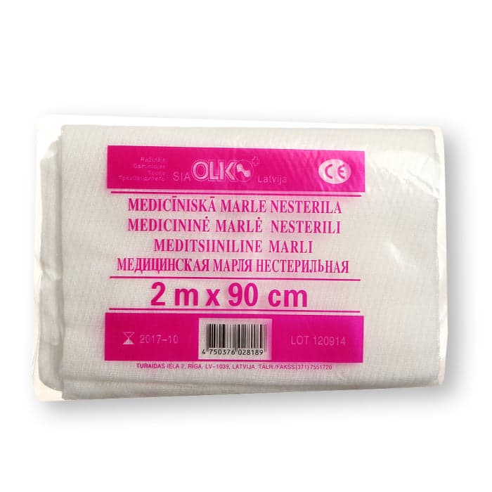 OLKO medicininė marlė, 20 m x 90 cm, 1 vnt.-2