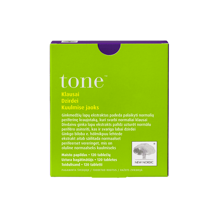 TONE, 120 tablečių