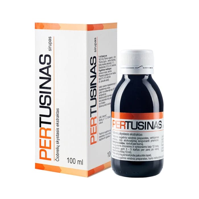 PERTUSINAS, 100 ml, Sirupas, N1-2