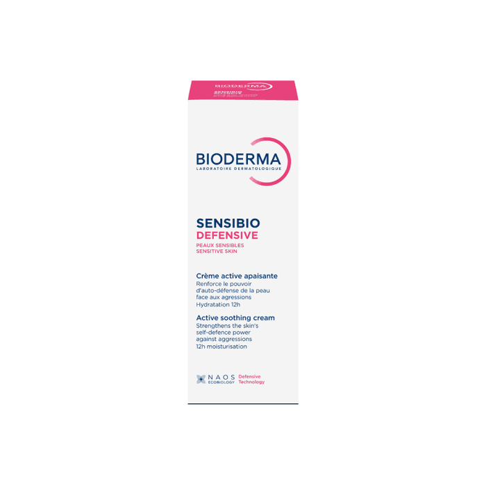 BIODERMA raminamasis, drėkinamasis kremas, stiprinantis jautrios odos natūralią apsisaugojimo nuo išorinių agresijų funkciją SENSIBIO DEFENSIVE, 40 ml-1