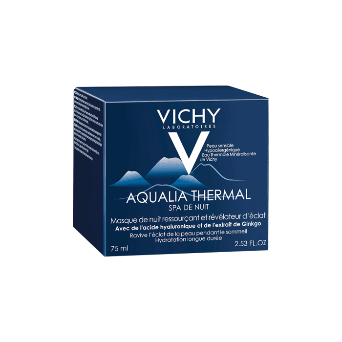 VICHY naktinis veido kremas-kaukė AQUALIA THERMAL NIGHT SPA, 75 ml-2