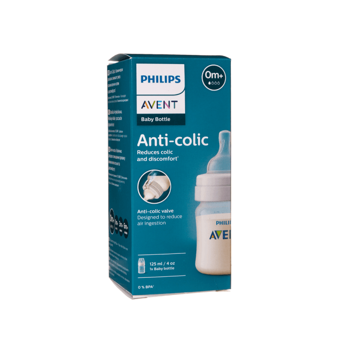 PHILIPS AVENT buteliukas ANTI-COLIC, nuo gimimo, 125 ml