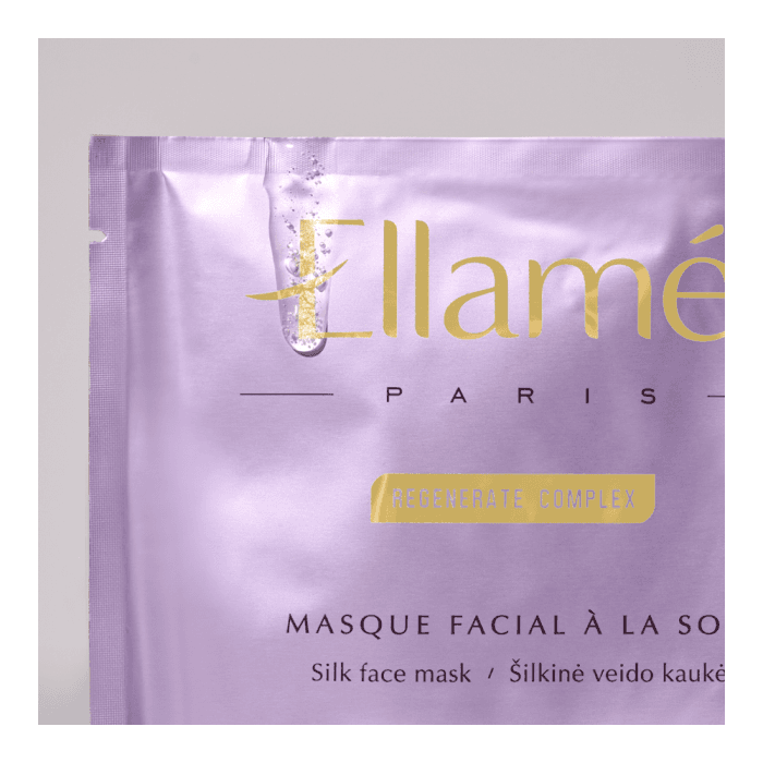 ELLAME šilkinė veido kaukė Regenerate Complex, 1 vnt.-2