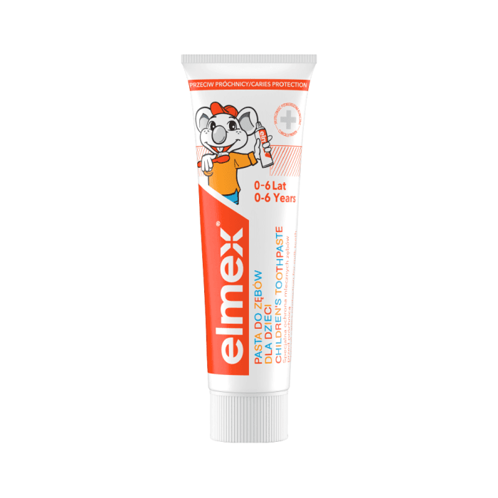 ELMEX dantų pasta vaikams CHILDREN'S,  nuo 0–6 metų, 50 ml-3