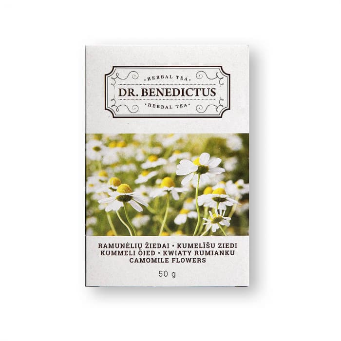 DR. BENEDICTUS žolelių arbata RAMUNĖLIŲ ŽIEDAI, 50 g-2