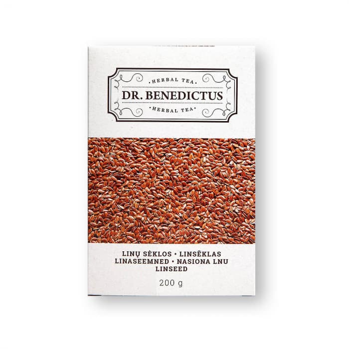DR. BENEDICTUS žolelių arbata LINŲ SĖMENYS, 200 g-2