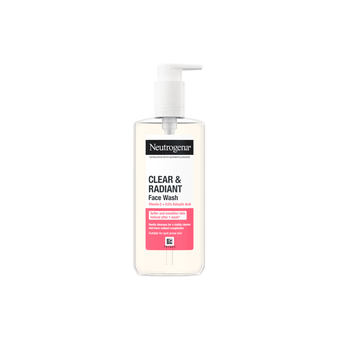 NEUTROGENA veido prausiklis CLEAR & RADIANT, 200 ml