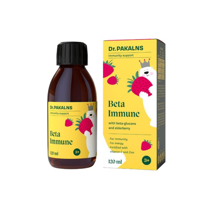 BETA IMMUNE BALZAMAS, 120 ml