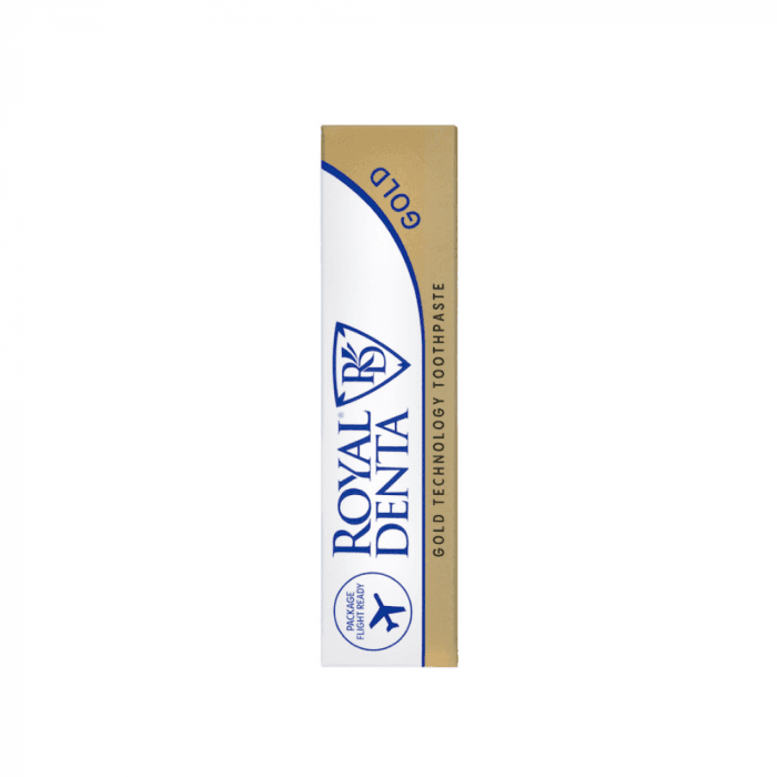 ROYAL DENTA dantų pasta su auksu dantenų stiprinimui GOLD, 30 g-2