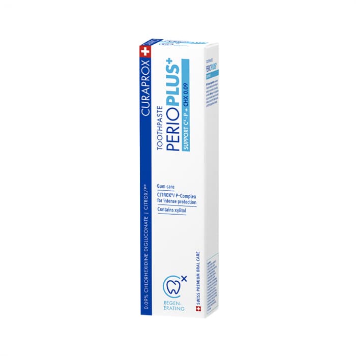 CURAPROX dantų pasta su 0,09 % chlorheksidino ir hialurono rūgštimi PERIO PLUS+ SUPPORT, 75 ml-2