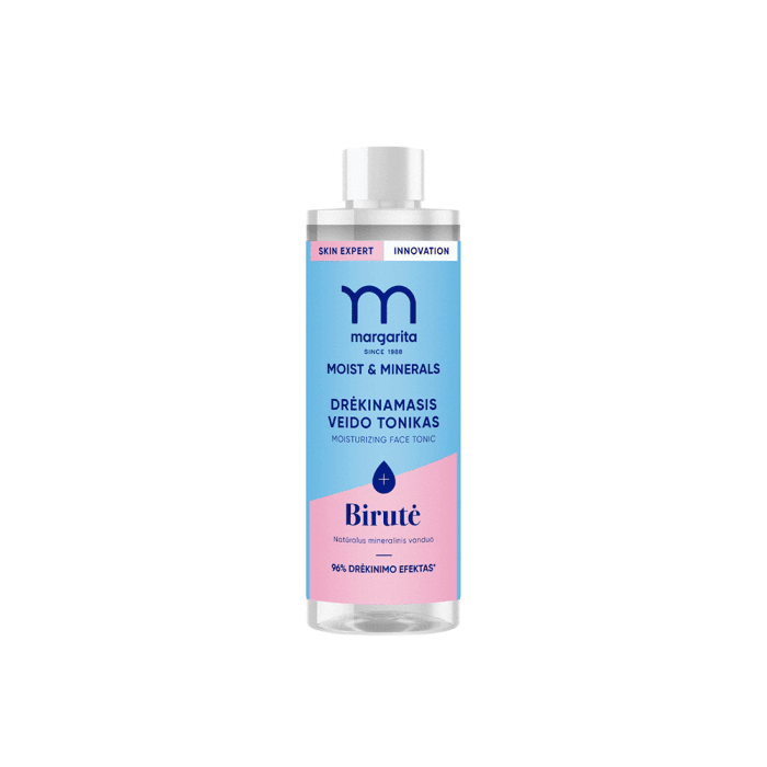 MARGARITA drėkinamasis veido tonikas MOIST & MINERALS, 200 ml