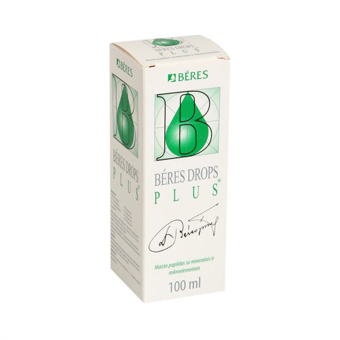 BERES DROPS geriamieji lašai, nuo 4 m., 100 ml-2