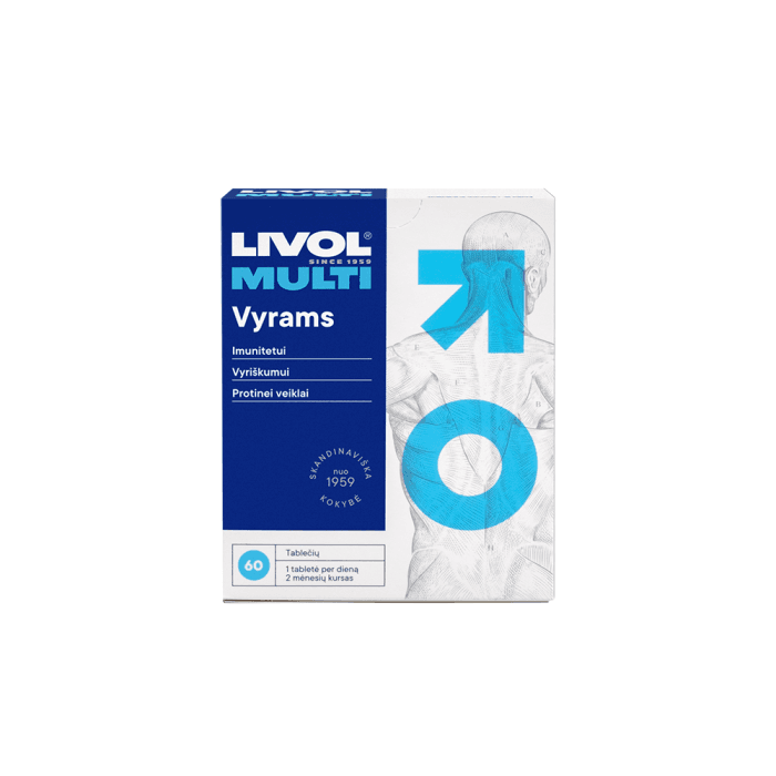 LIVOL MULTI VYRAMS, 60 tablečių-1