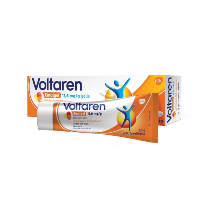 VOLTAREN EMULGEL, 11,6 mg/g, 50 g, Gelis, N1