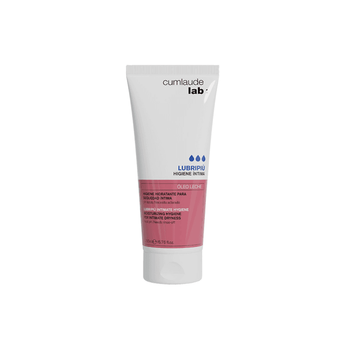 CUMLAUDE LAB intensyviai drėkinantis intymios higienos kreminis-aliejinis prausiklis LUBRIPIU, 200 ml