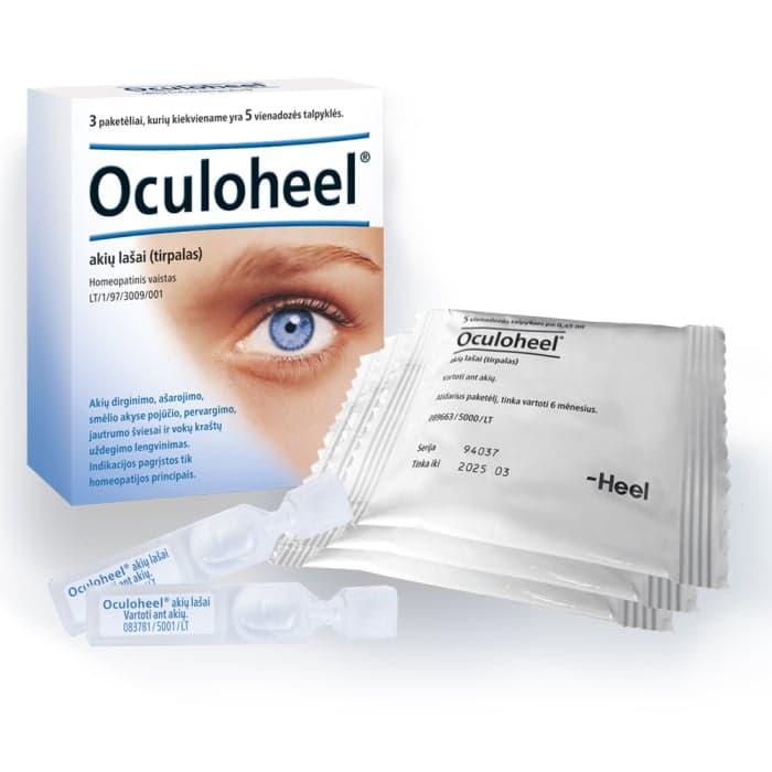 OCULO-HEEL, 0,45 ml, akių lašai, tirpalas, N15-1