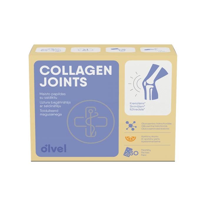 OLVEL COLLAGEN JOINTS, apelsinų skonio, 30 paketėlių-3
