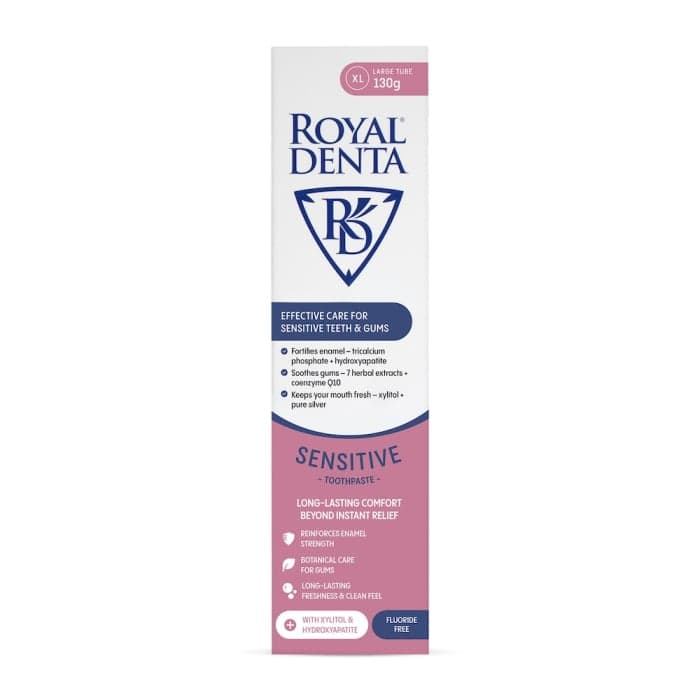 ROYAL DENTA dantų pasta jautriems dantims ir dantenoms SENSITIVE, 130 g-2