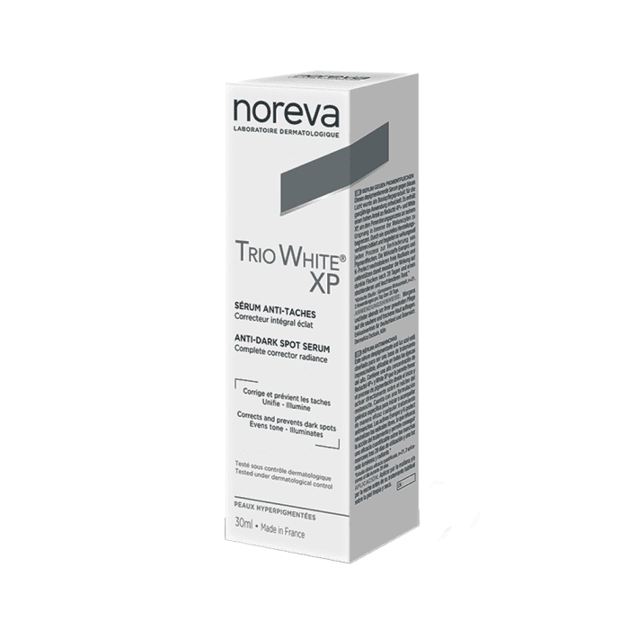 NOREVA Serumas pigmentuotai odai TRIO WHITE XP, 30 ml-2
