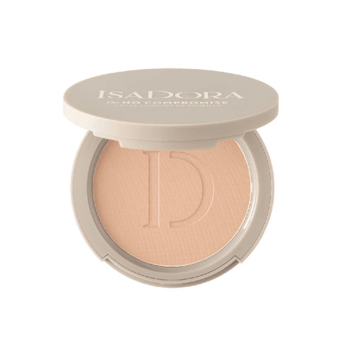 ISADORA kompaktinė pudra THE NO COMPROMISE, Nr. 66, 7 g