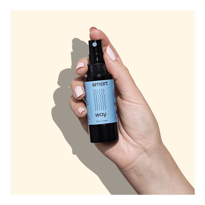 SMART WAY purškiamas maisto papildas su melatoninu GOOD SLEEP, mėtų ir citrinų skonio, 30 ml-1