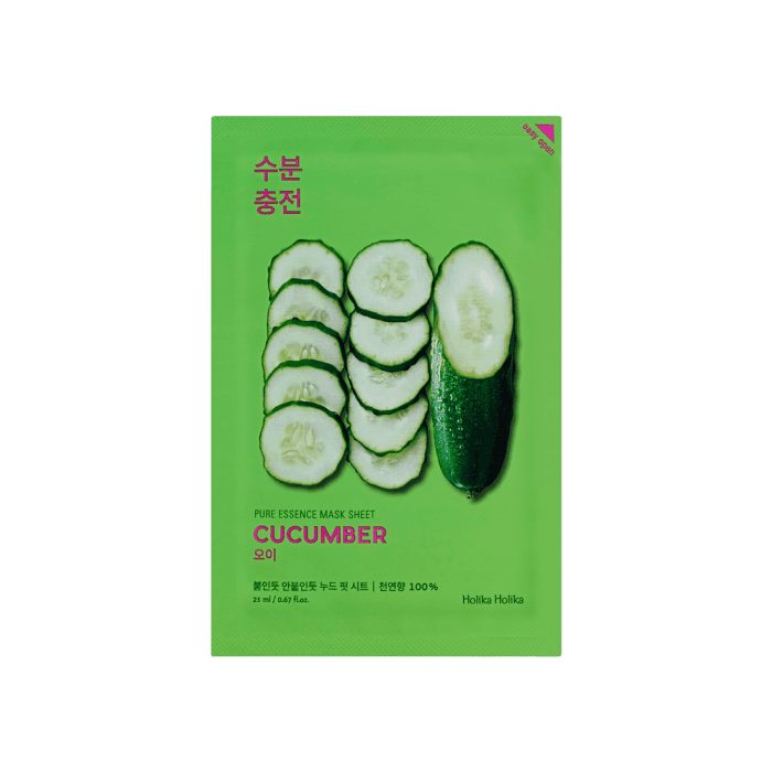 HOLIKA HOLIKA lakštinė kaukė CUCUMBER, 23 ml