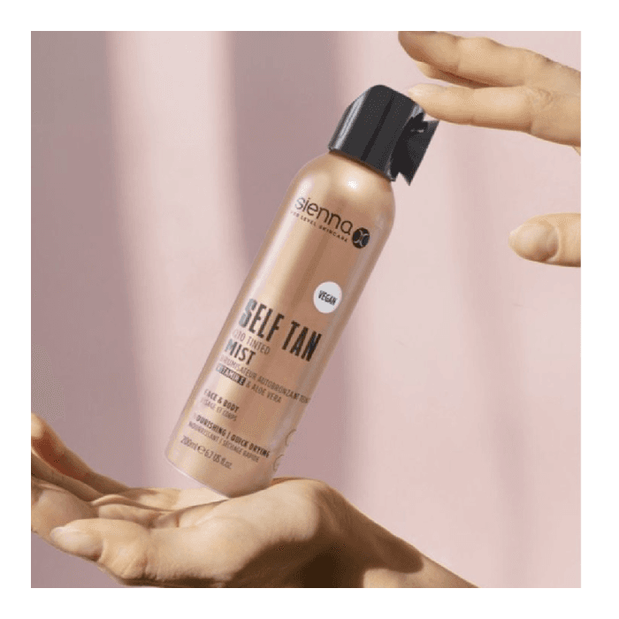 SIENNA-X savaiminio įdegio dulksna su Q10, 200 ml-2
