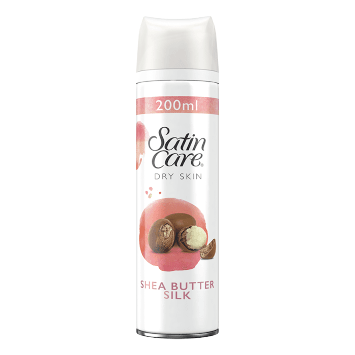 GILLETTE drėkinamoji skutimosi želė SATIN CARE, 200 ml