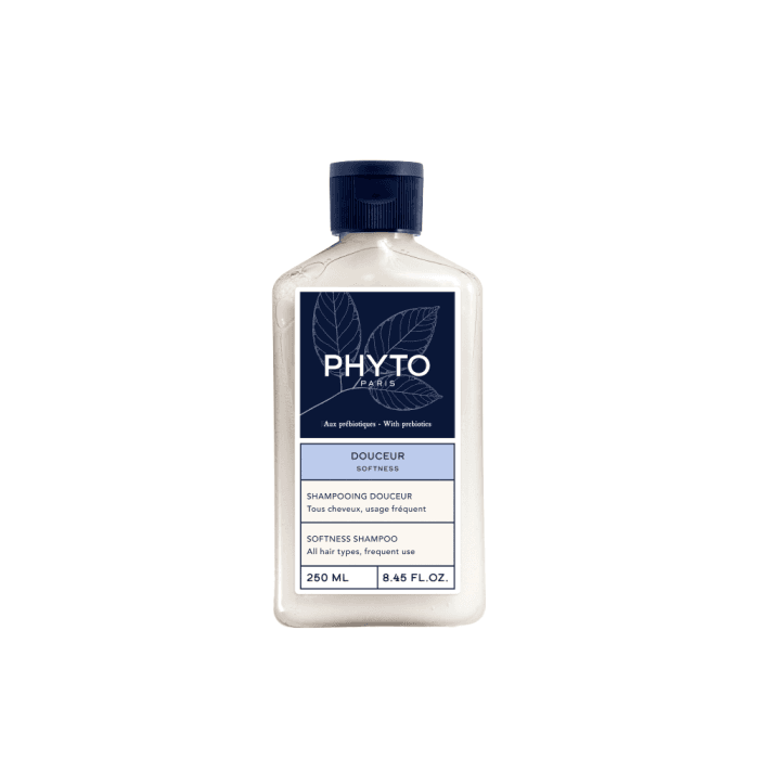 PHYTO minkštinamasis šampūnas visų tipų plaukams SOFTNESS, 250 ml